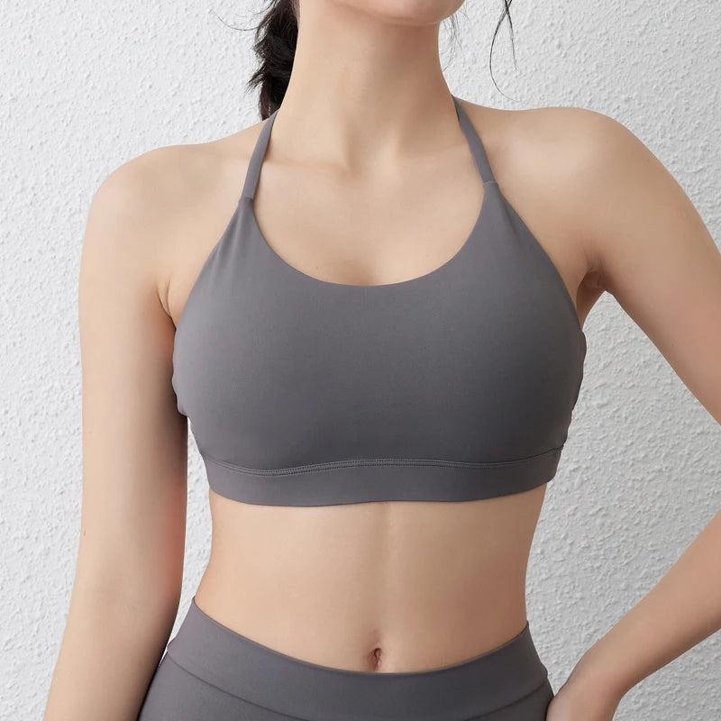 Criss-Cross Back Yoga Bra